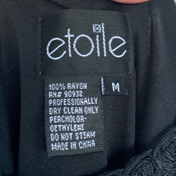 etoile Black Dress - Picture 3 of 11